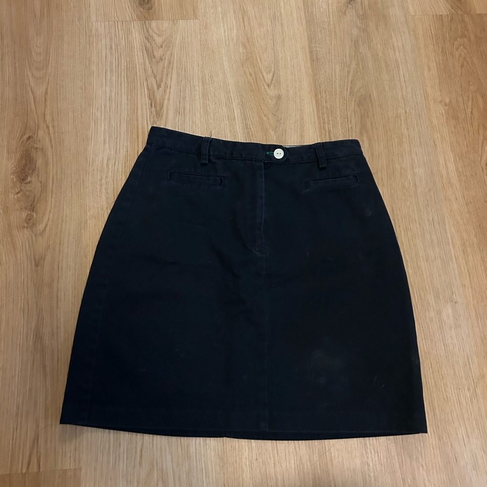 Tommy Hilfiger Navy A-Line Skirt